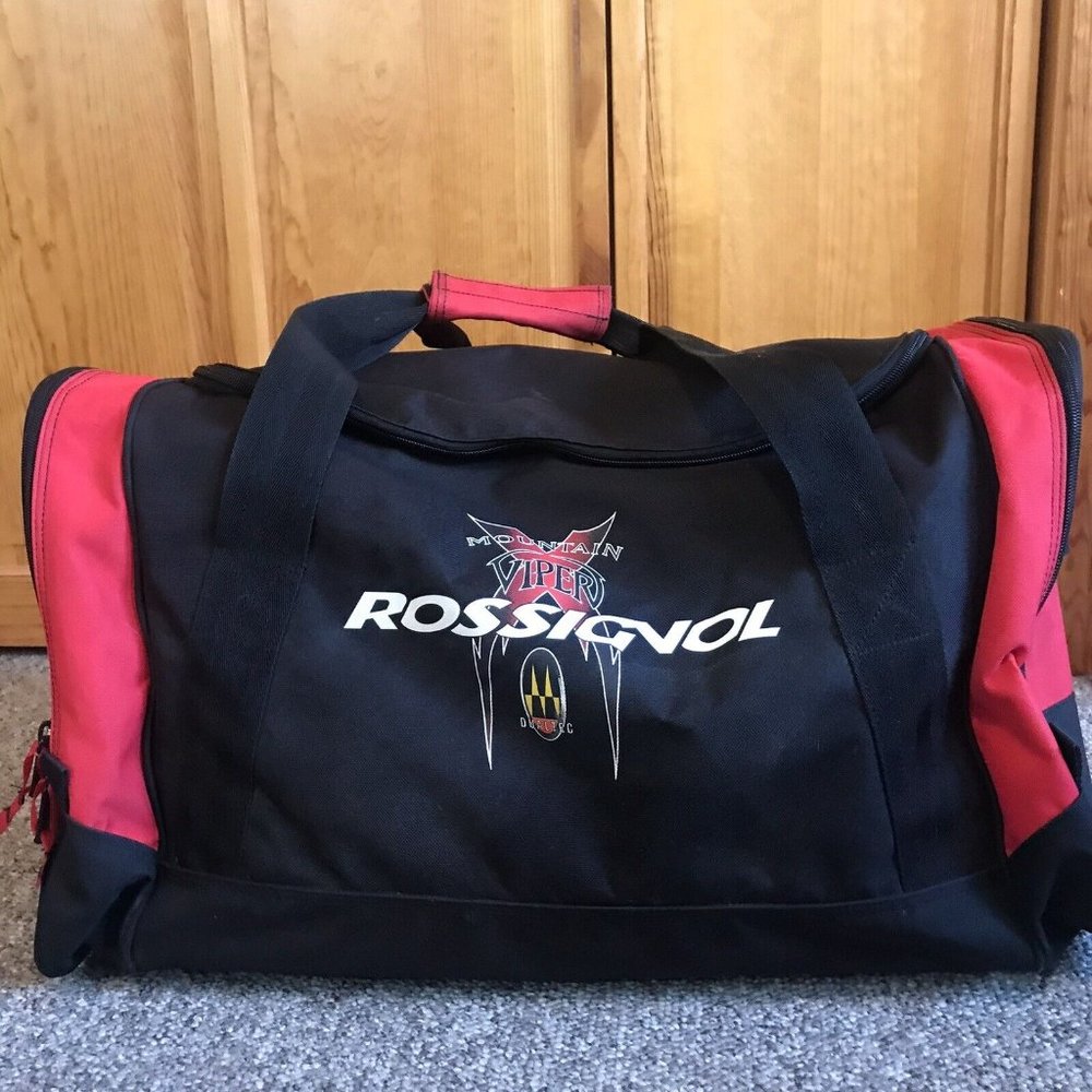 Rossignol Extra Large Heavy Duty Ski/Snowboard Duffle Bag 90s Vintage - Picture 1 of 11